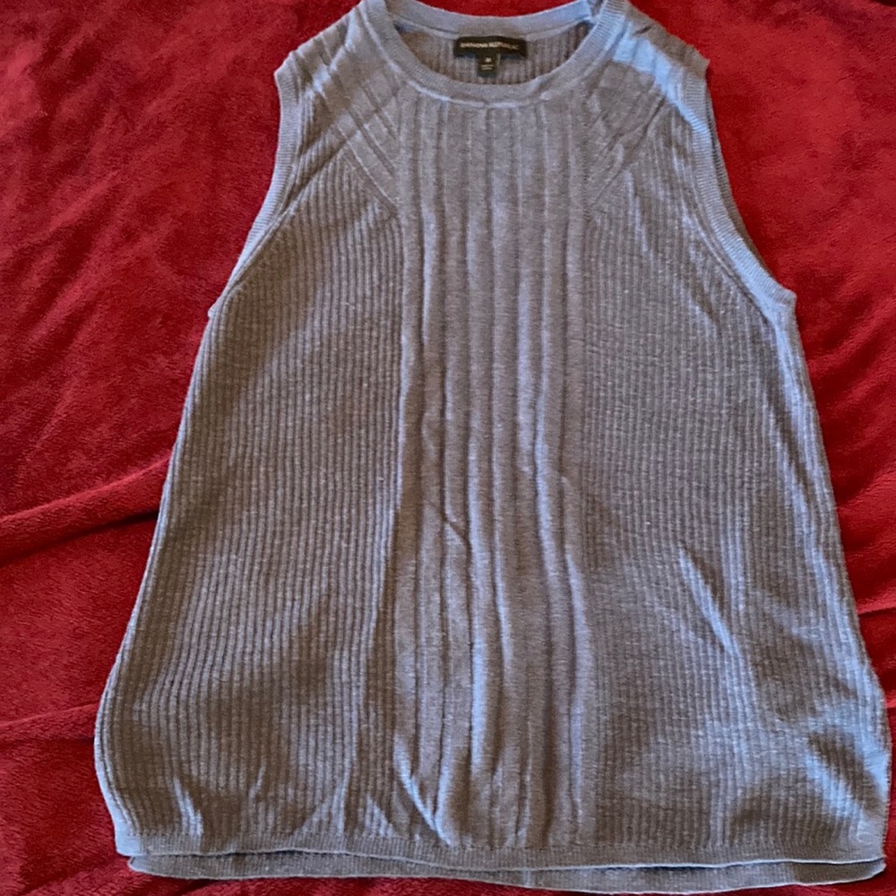 Banana Republic blue sweater. Medium.